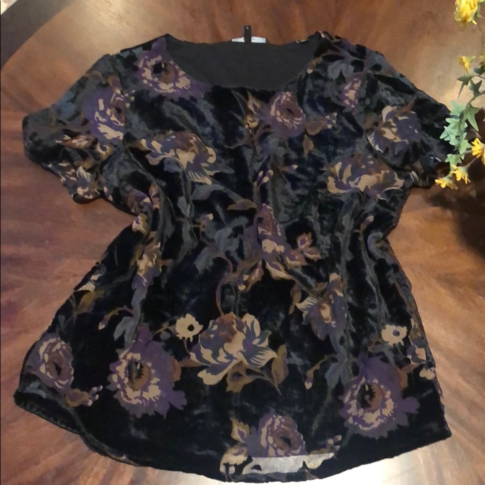 Velvet top